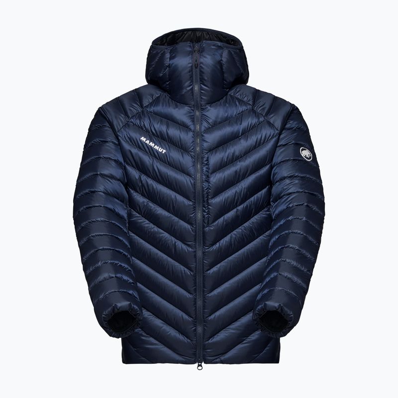 Piumino da uomo Mammut Broad Peak IN con cappuccio nero marino 6