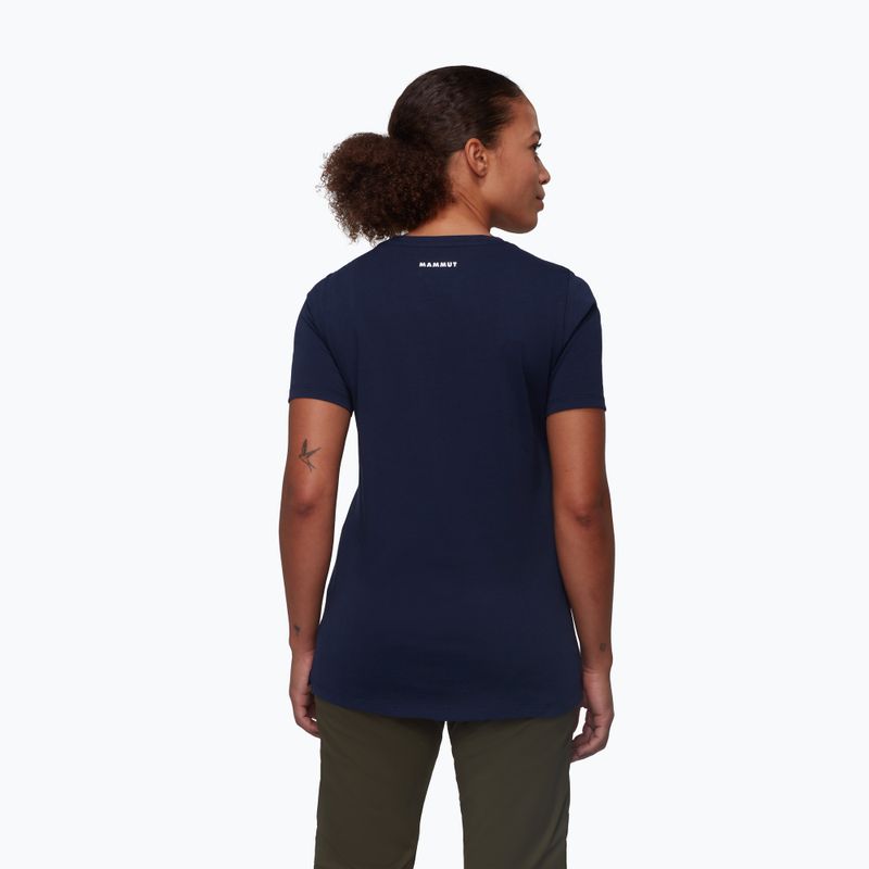 Maglietta Mammut Core Classic da donna, marina 2