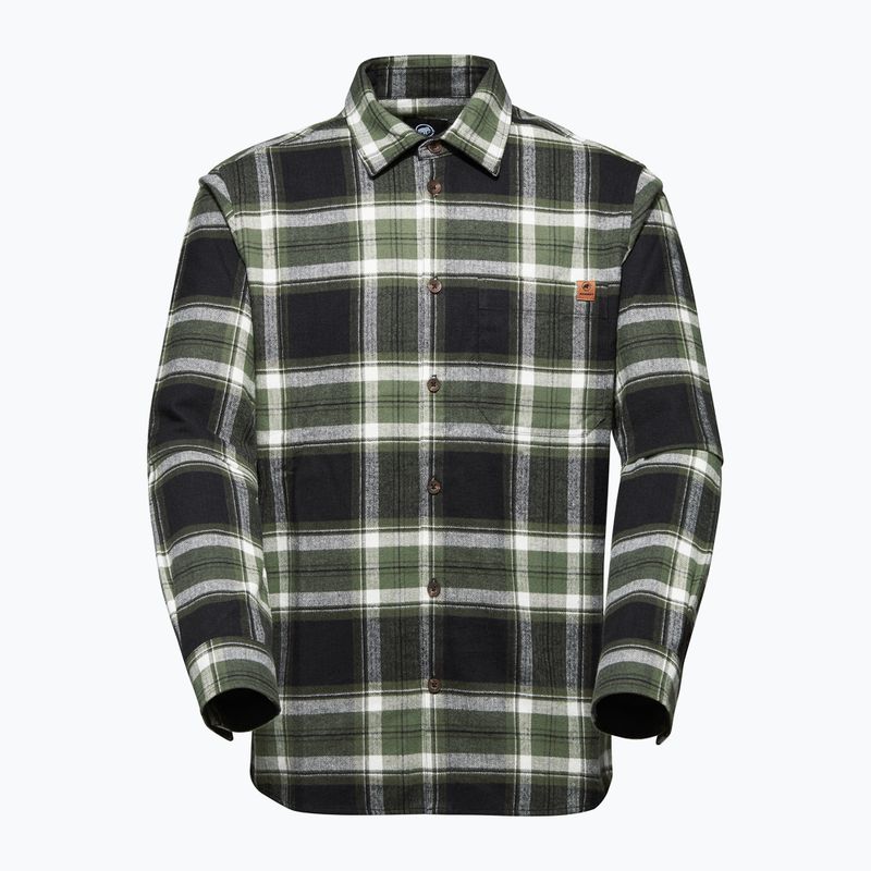 Camicia Mammut da uomo Trovat nero/palude 4