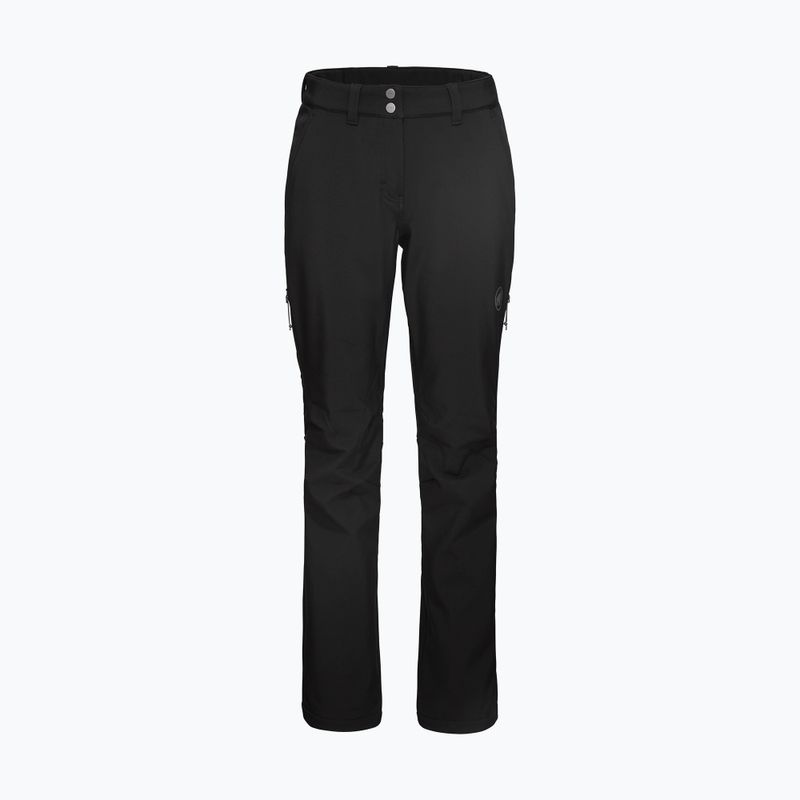 Pantaloni softshell da donna Mammut Runbold Winter SO nero 8