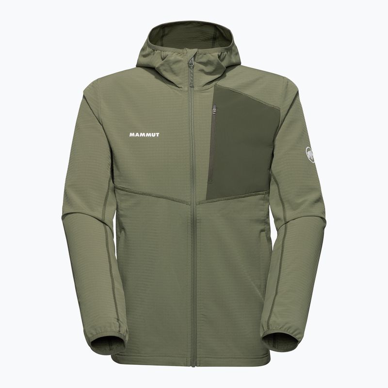 Felpa da trekking da donna Mammut Madris Light ML con cappuccio marshmallow 4