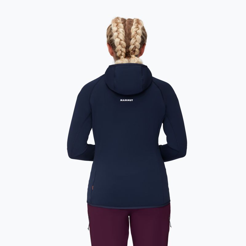 Felpa da trekking donna Mammut Aconcagua ML Hooded Jacket Women marine 2