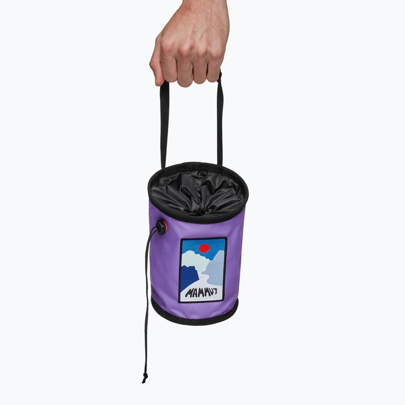 Borsa per magnesite Mammut Gym Print lavender 2