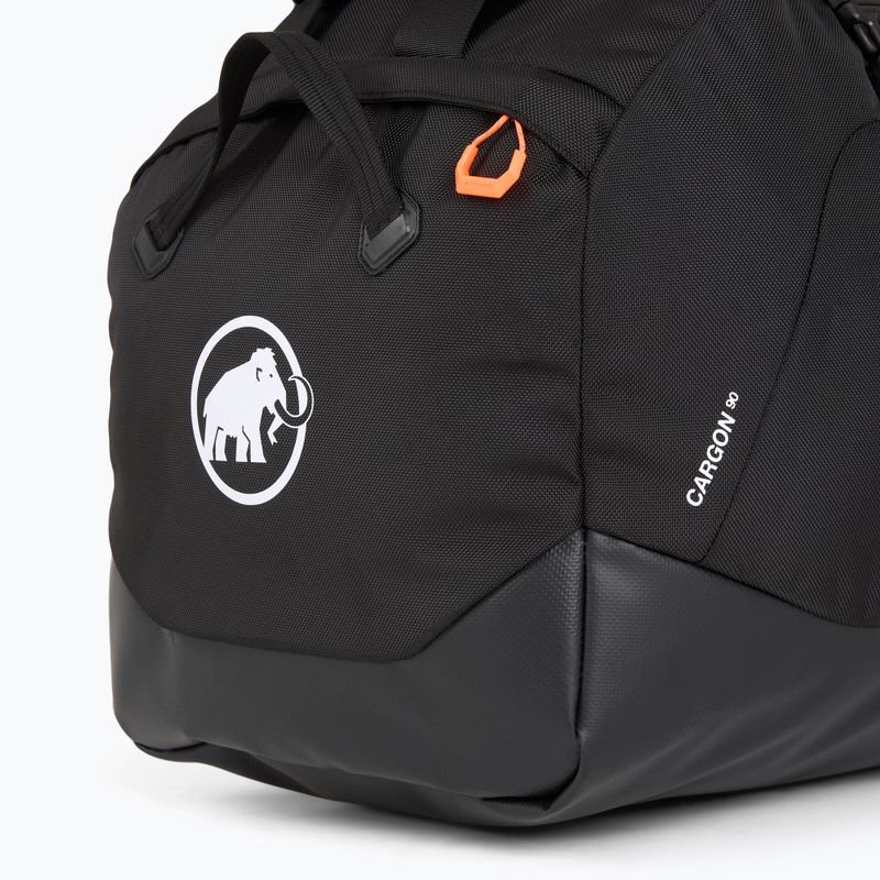Mammut Cargon 90 l borsa da viaggio nera 5