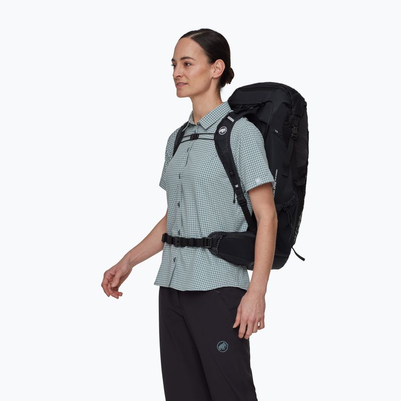 Zaino da trekking Mammut Ducan Spine da donna 28-35 l nero 6
