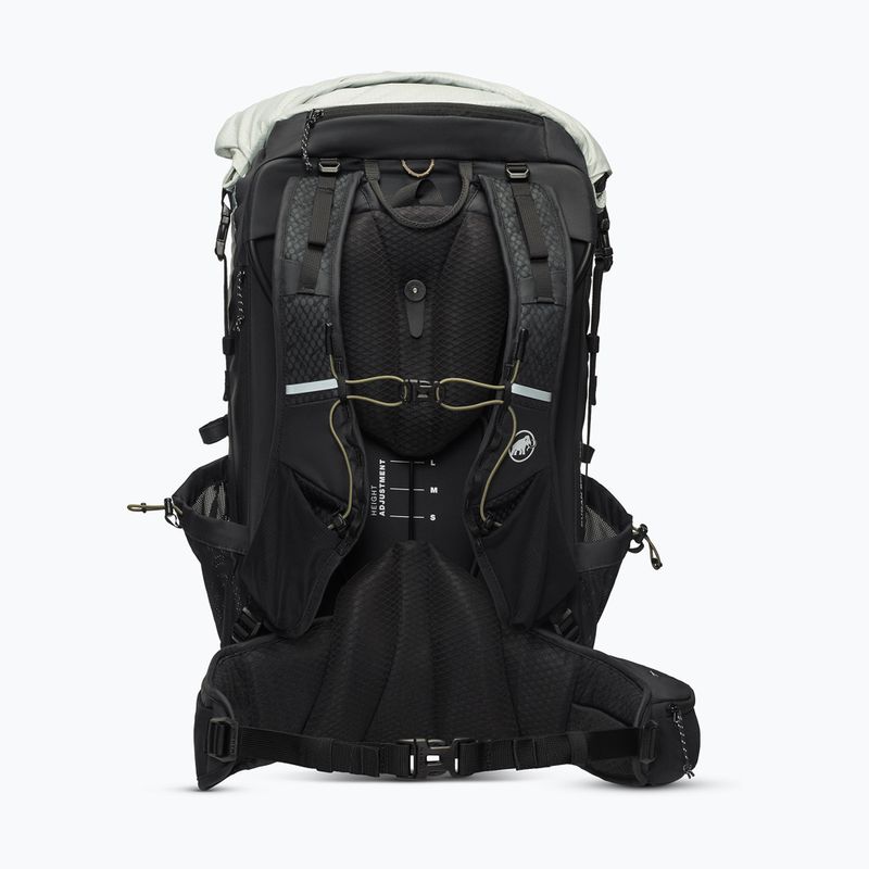 Zaino da trekking Mammut Ducan Spine 28-35 l argento salvia/nero 2