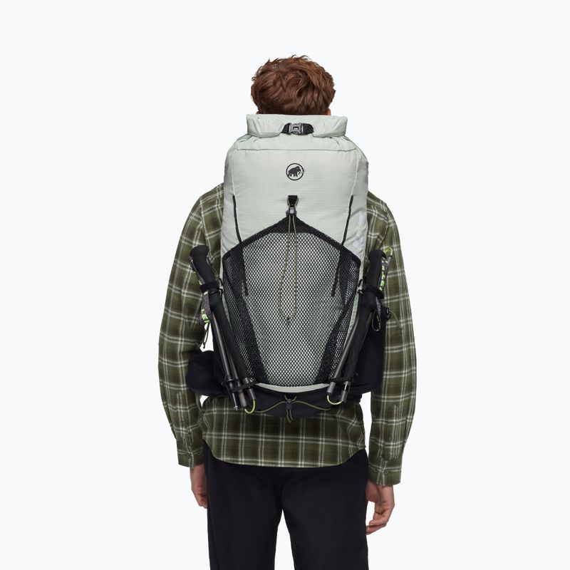 Zaino da trekking Mammut Ducan Spine 28-35 l argento salvia/nero 3
