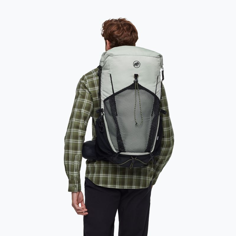 Zaino da trekking Mammut Ducan Spine 28-35 l argento salvia/nero 4