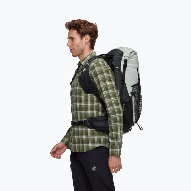 Zaino da trekking Mammut Ducan Spine 28-35 l argento salvia/nero 5