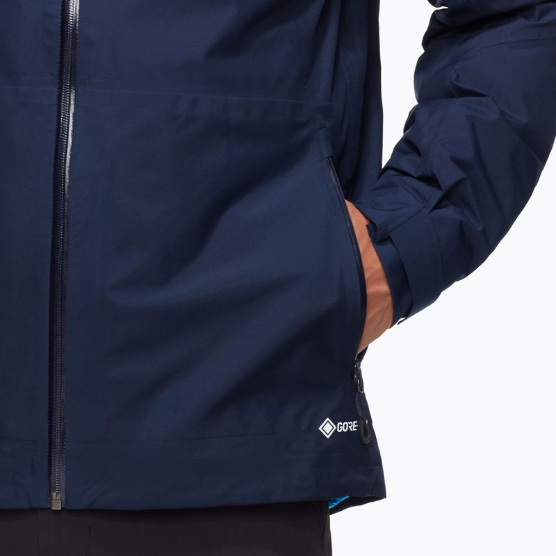 Giacca 3 in 1 da uomo Mammut Convey 3 in 1 HS con cappuccio blu marino/ghiaccio 7