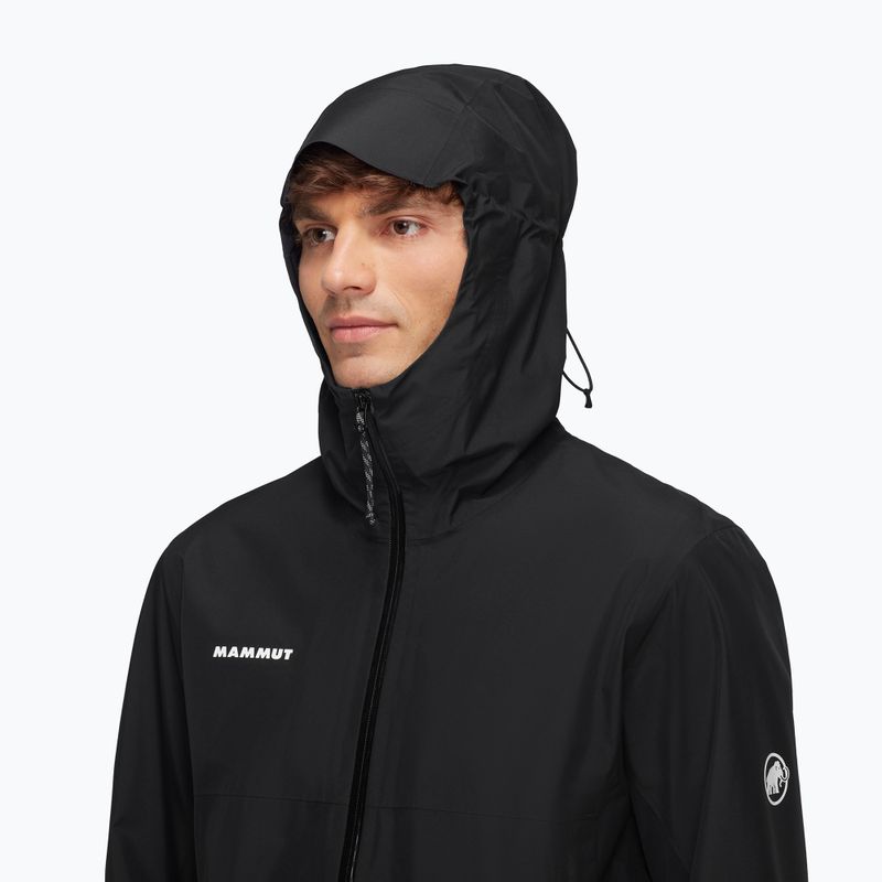 Giacca impermeabile da uomo Mammut Treeline HS Hooded black 4