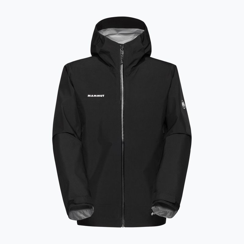 Giacca impermeabile da uomo Mammut Crater Light HS Hooded Jacket Men black 4