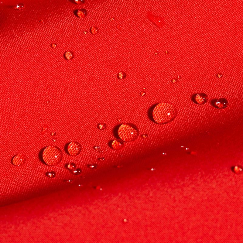 Giacca antipioggia da uomo con cappuccio Mammut Crater Light HS rosso 3