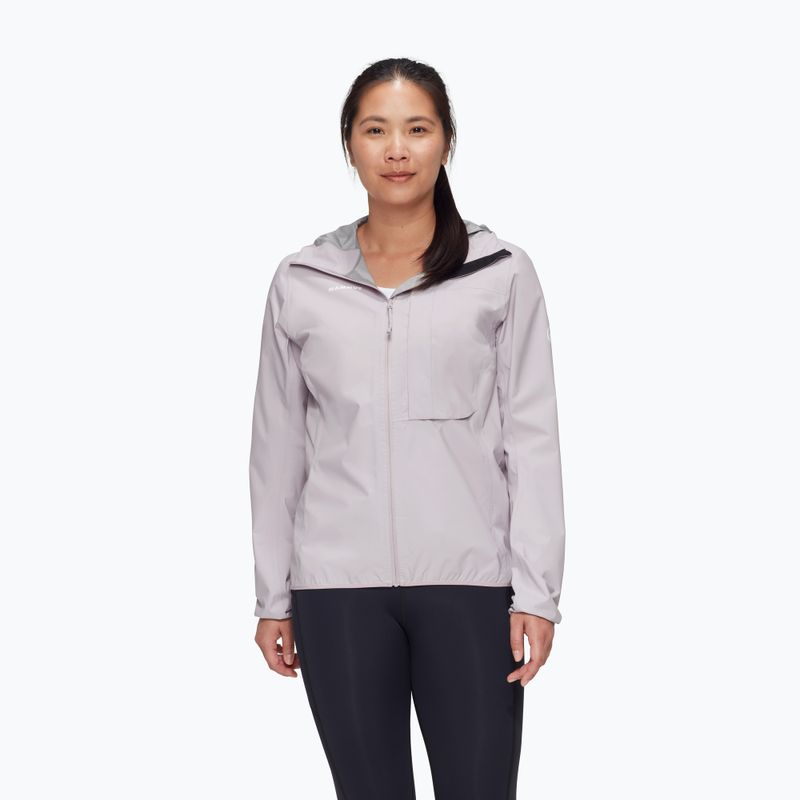 Mammut giacca antipioggia da donna Ducan Light HS con cappuccio alpine calamint