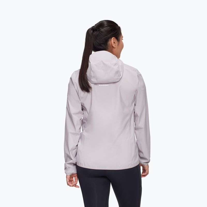Mammut giacca antipioggia da donna Ducan Light HS con cappuccio alpine calamint 2
