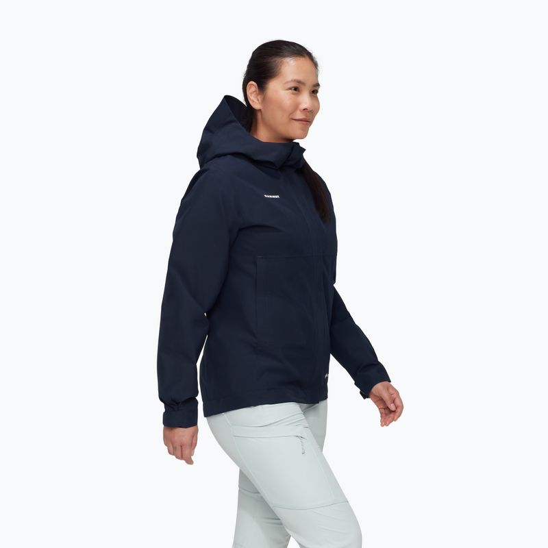 Mammut Treeline Light HS Giacca da pioggia con cappuccio da donna 3