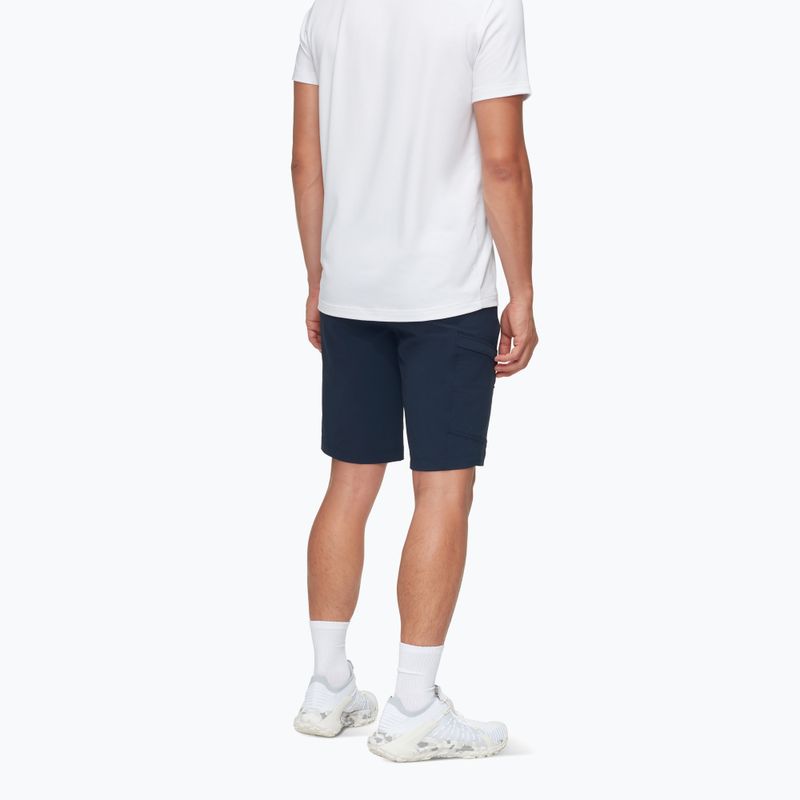 Pantaloncini da trekking da uomo Mammut Runbold IV marine 2