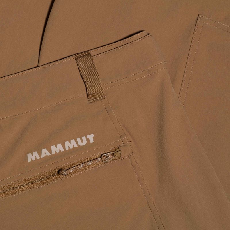 Pantaloncini da trekking da uomo Mammut Runbold IV claystone 7