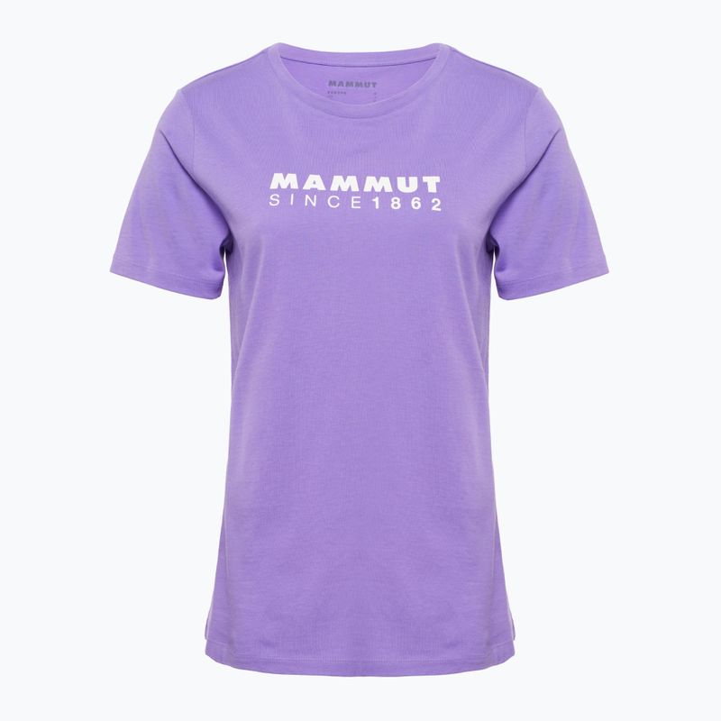 Maglietta Mammut Core Classic da donna lavandin