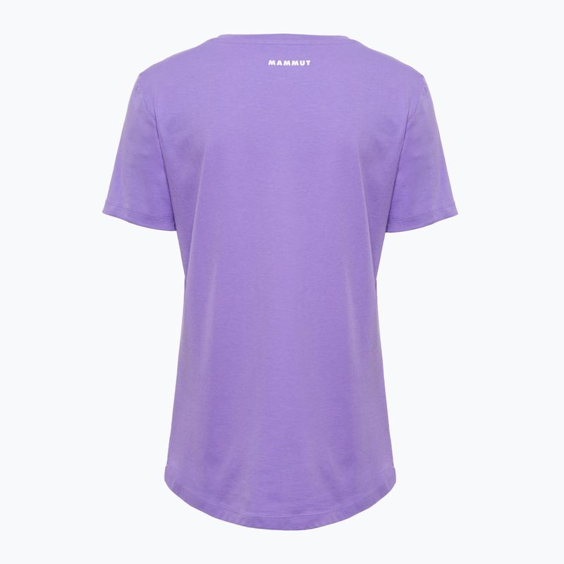 Maglietta Mammut Core Classic da donna lavandin 2
