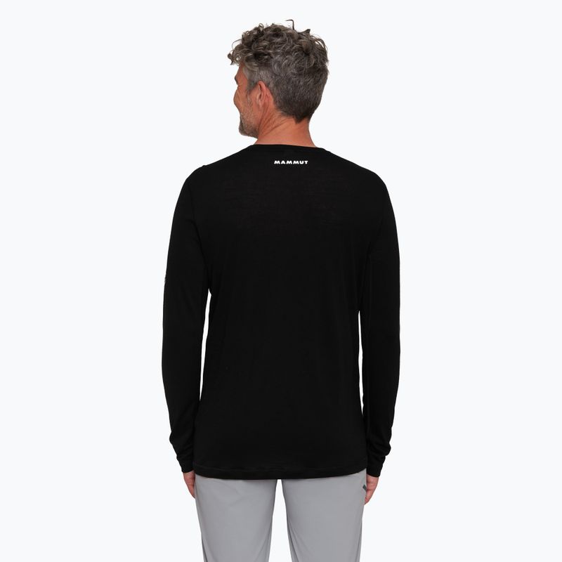 Manica lunga da uomo Mammut Tree Wool FL nero 01690 2