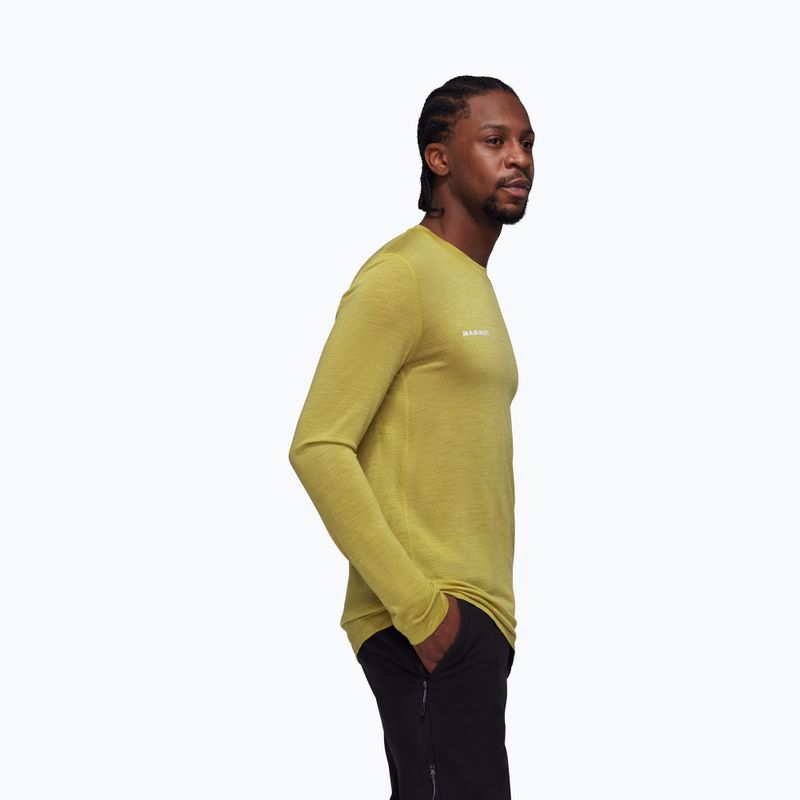 Uomo Maniche lunghe Mammut Tree Wool FL aura melange 01690 3