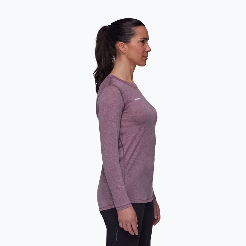Manica lunga donna Mammut Tree Wool FL flux melange 01700 3