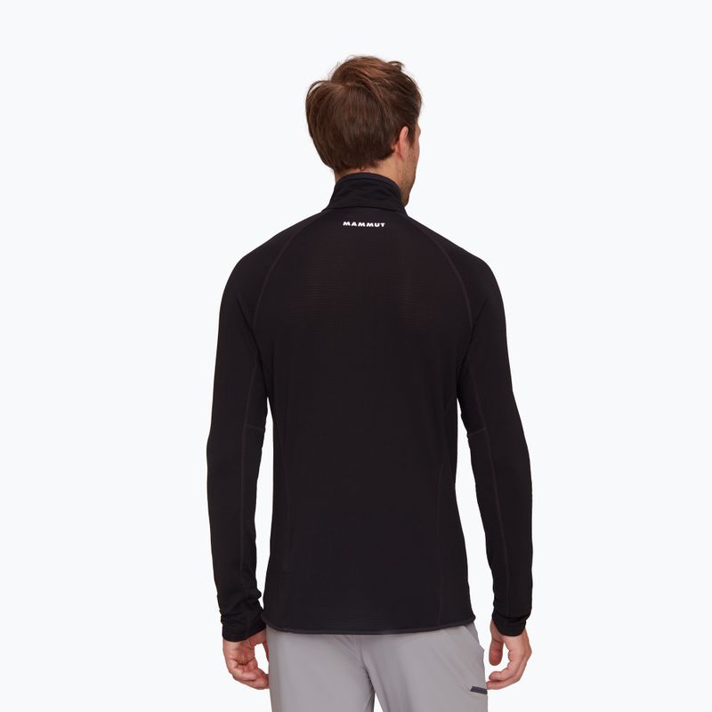 Felpa da uomo Mammut Aenergy Half Zip Pull black 2