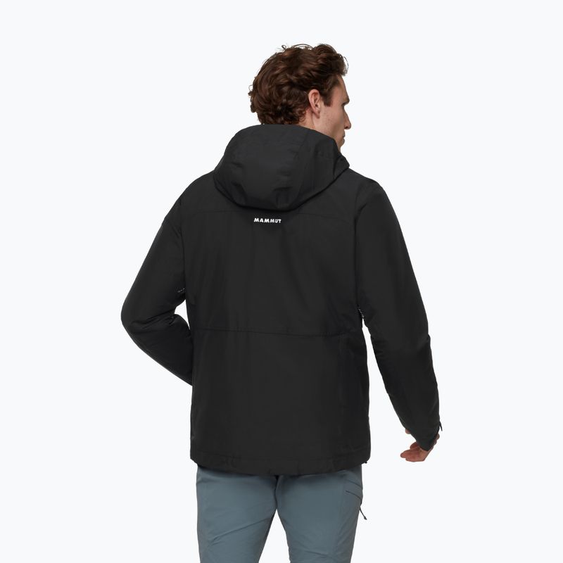 Giacca 3-in-1 da uomo Mammut Treeline 3 in 1 HS Hooded Jacket Men black/black 2