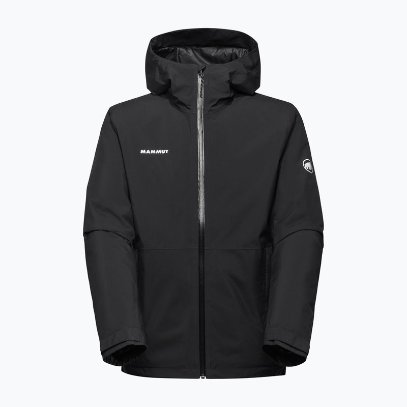 Giacca impermeabile da uomo Mammut Linard HS Thermo Hooded Jacket Men black 7