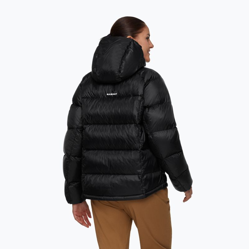 Piumino donna Mammut Glacier Glow Insulation Hooded black 2