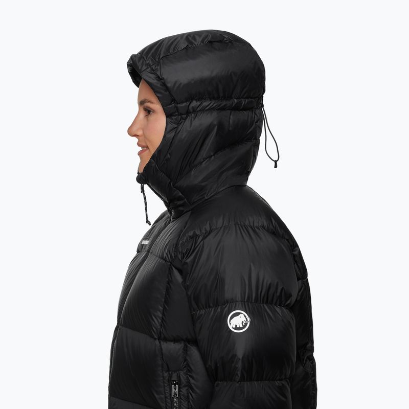 Piumino donna Mammut Glacier Glow Insulation Hooded black 4