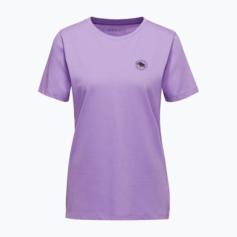 T-shirt donna Mammut Core Classic lavender