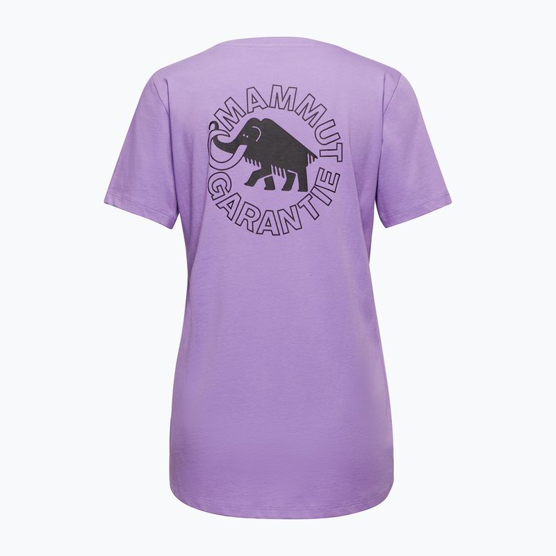 T-shirt donna Mammut Core Classic lavender 2