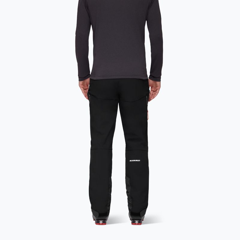 Pantaloni softshell da uomo Mammut Taiss Guide black 2