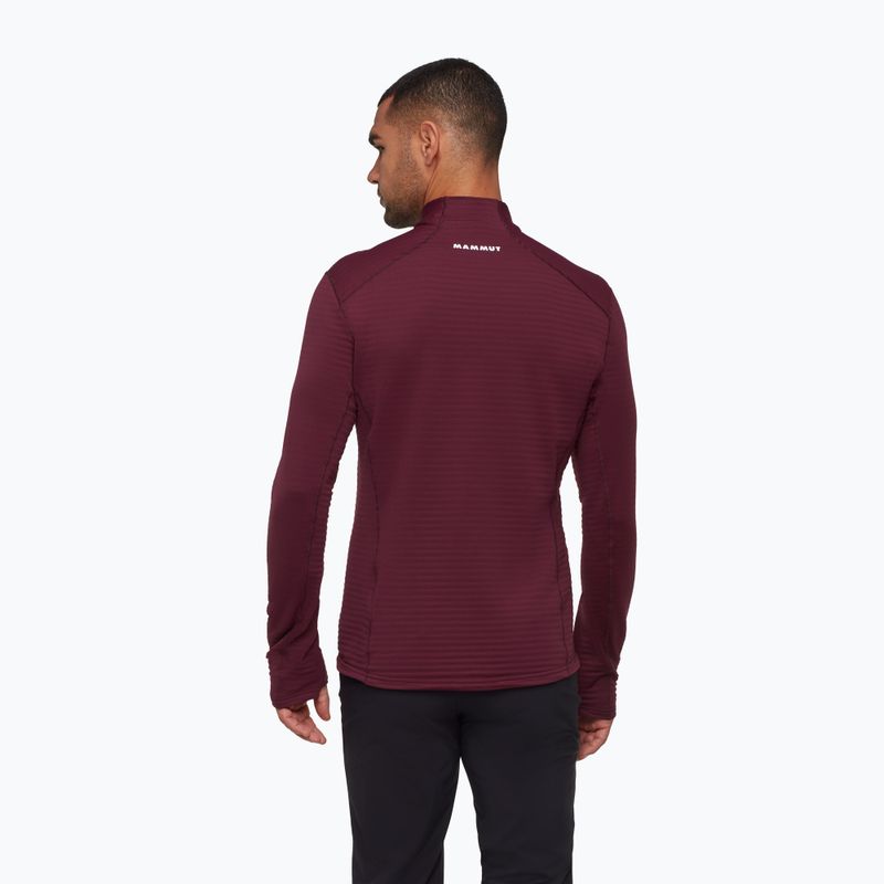 Felpa uomo Mammut Taiss Light ML wine/black 2