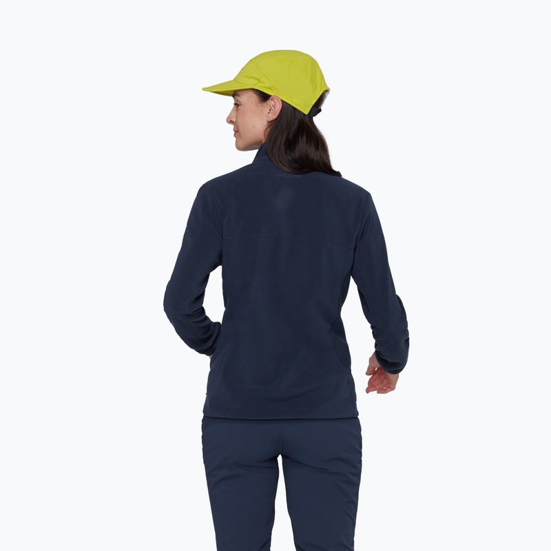 Felpa in pile da donna Mammut Innominata Light ML marine 3