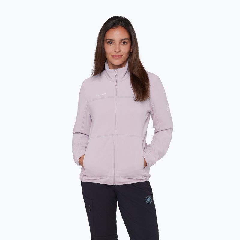 Felpa in pile da donna Mammut Innominata Light ML alpine calamint