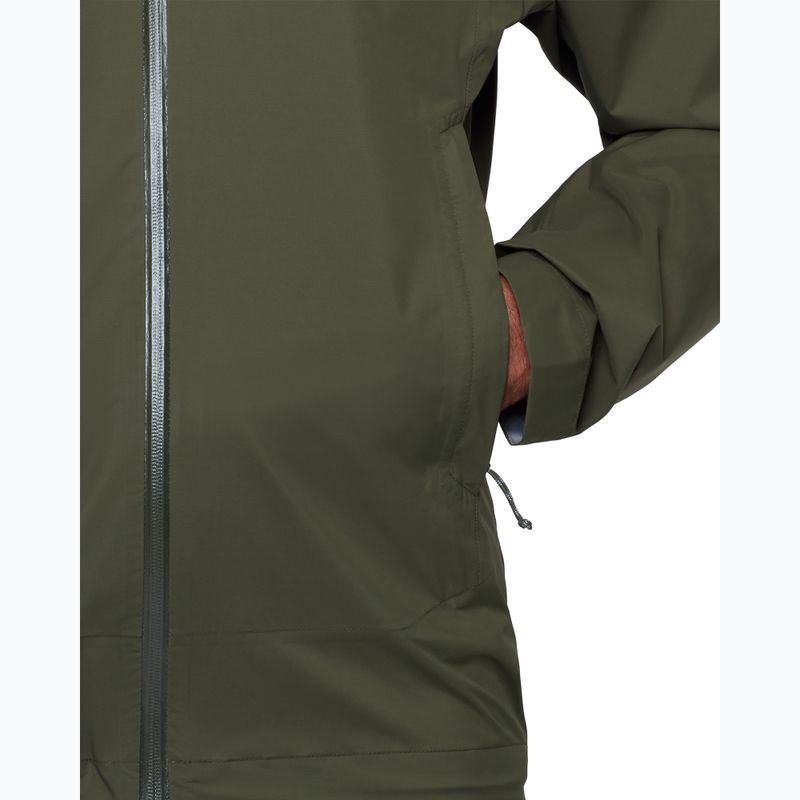 Giacca antivento da uomo Mammut Ducan HS Hooded dark mesh 6