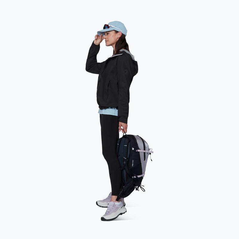 Giacca antivento da donna Mammut Ducan HS Hooded black 2