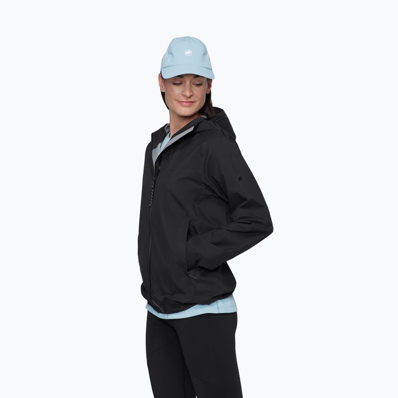 Giacca antivento da donna Mammut Ducan HS Hooded black 4