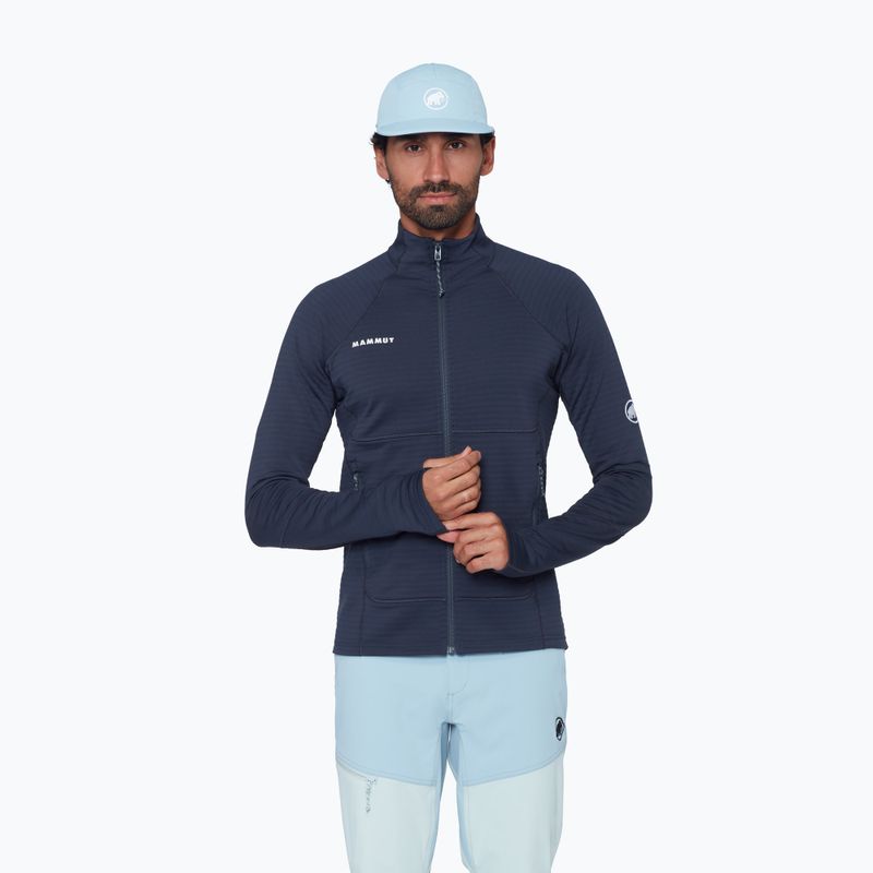 Felpa da uomo Mammut Taiss ML Jacket Men marine 2