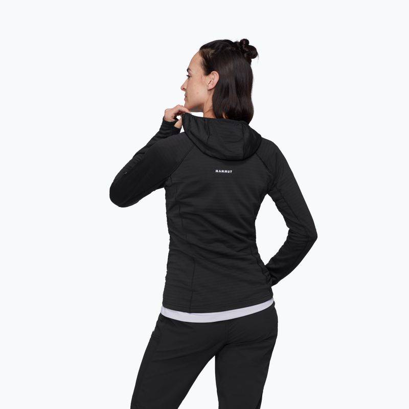 Felpa donna Mammut Taiss ML Hooded Jacket Women black 3