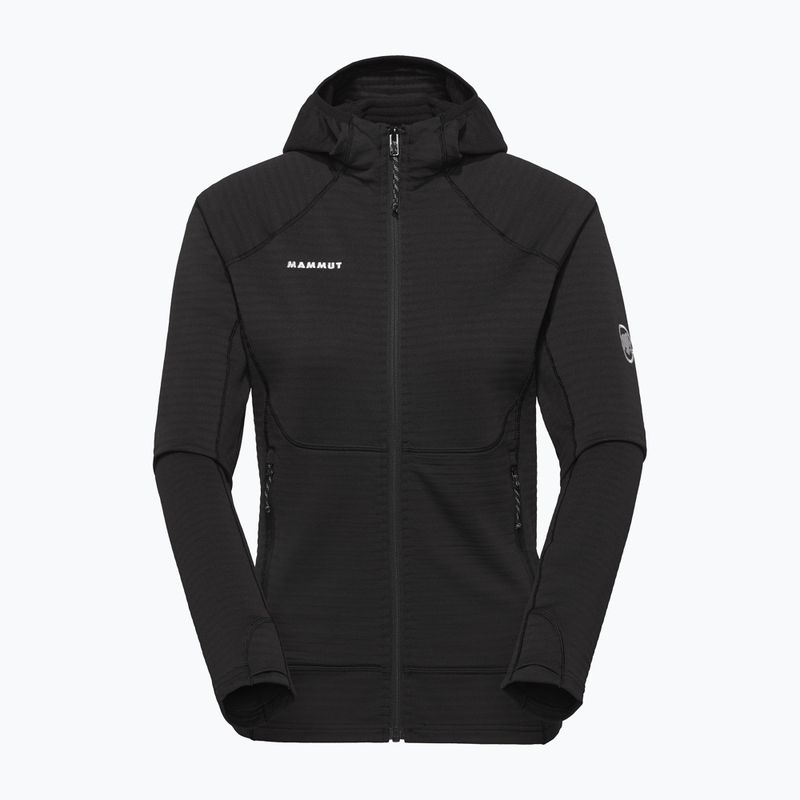 Felpa donna Mammut Taiss ML Hooded Jacket Women black 6