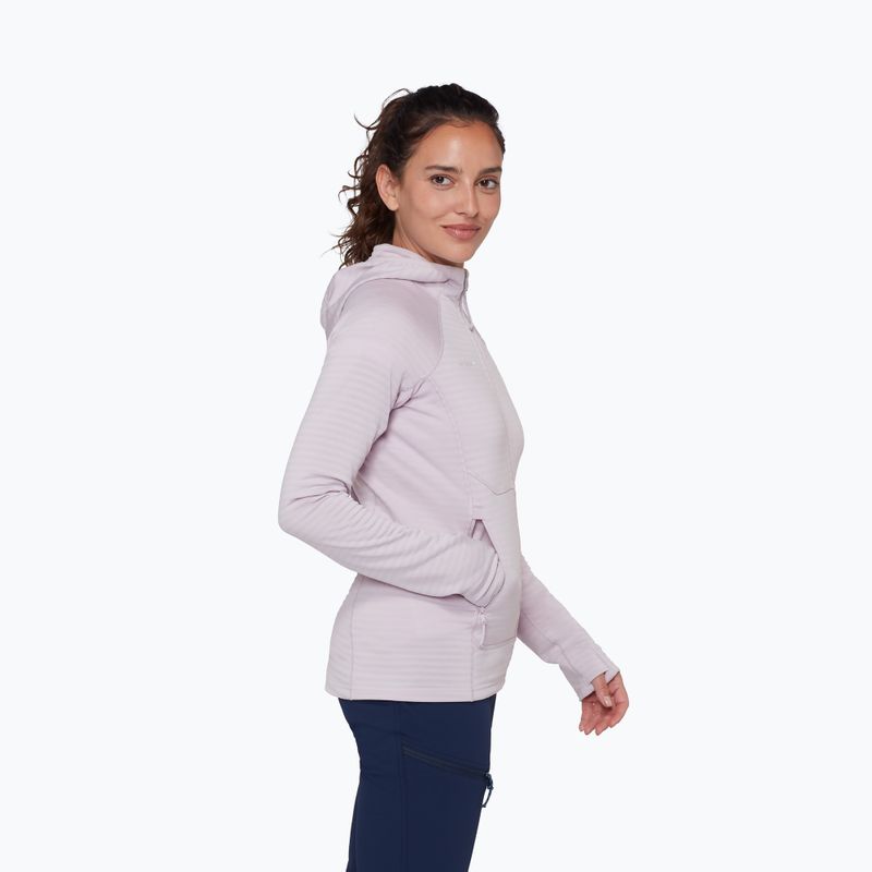 Felpa da donna Mammut Taiss ML Hooded alpine calamint 4
