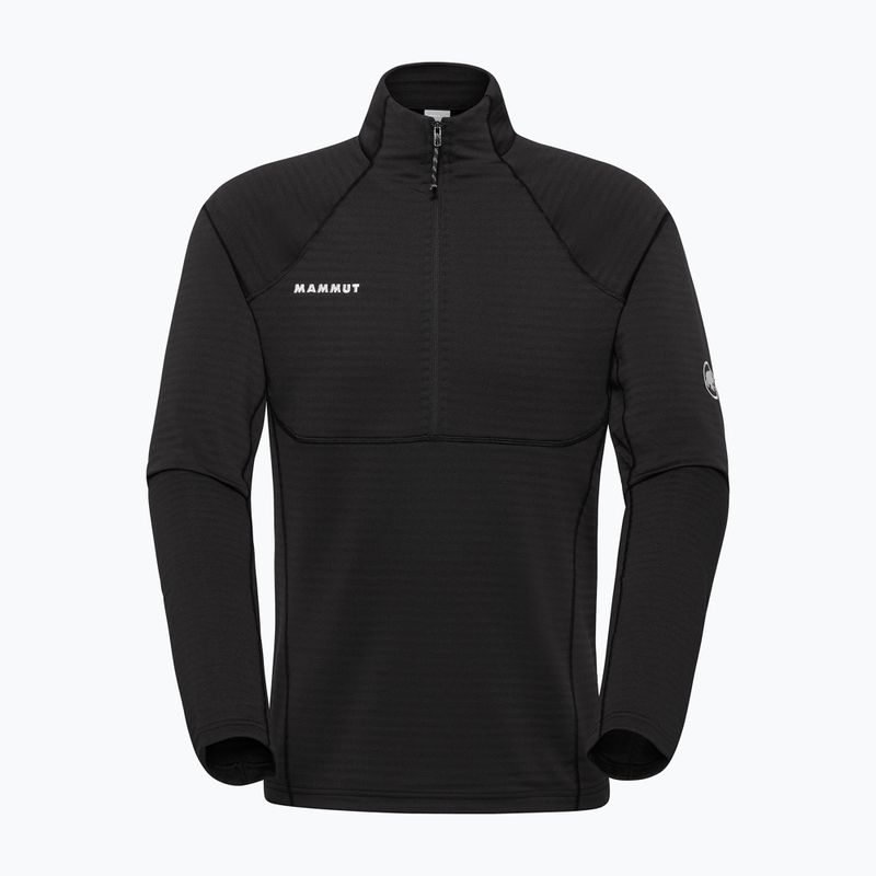 Felpa da uomo Mammut Taiss ML Half Zip Pull black 5