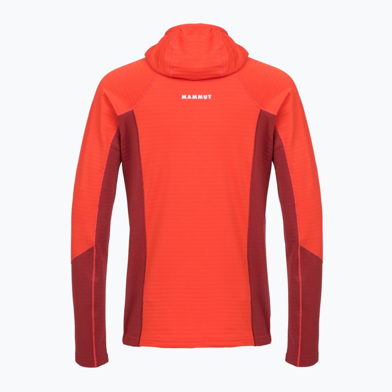 Felpa da uomo Mammut Taiss ML Hooded mammut red/dark mammut 2