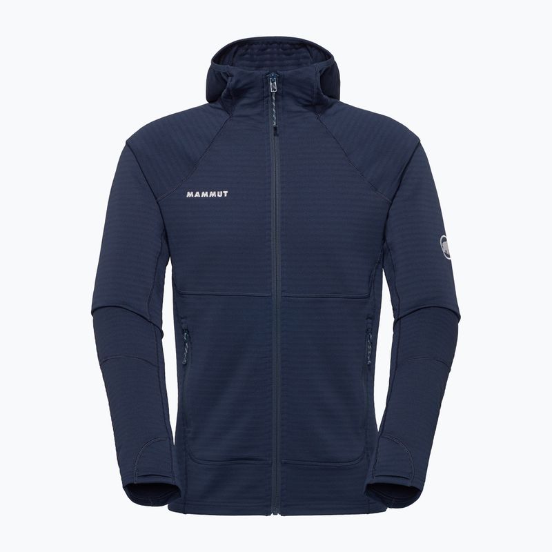 Felpa da uomo Mammut Taiss ML Hooded marine 6