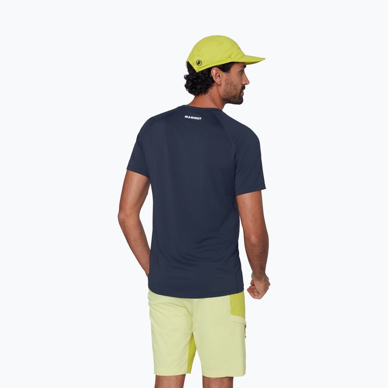 Maglietta da trekking uomo Mammut Ducan FL T-Shirt Men marine 3
