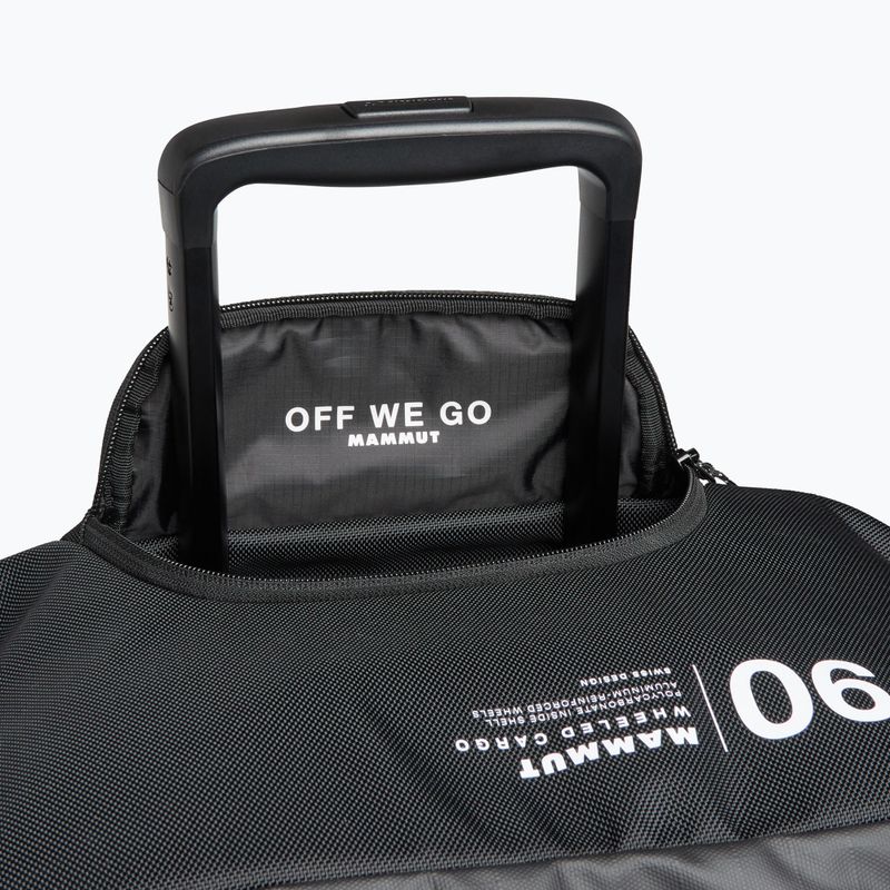 Valigia da viaggio Mammut Wheeled Cargo 90 Black 5